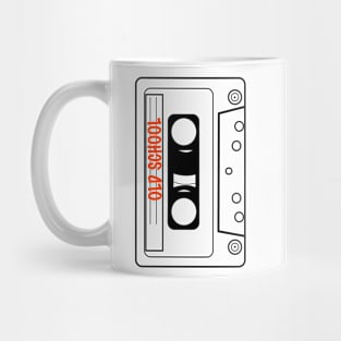 Retro Oldschool Cassette Tape Tees Mug